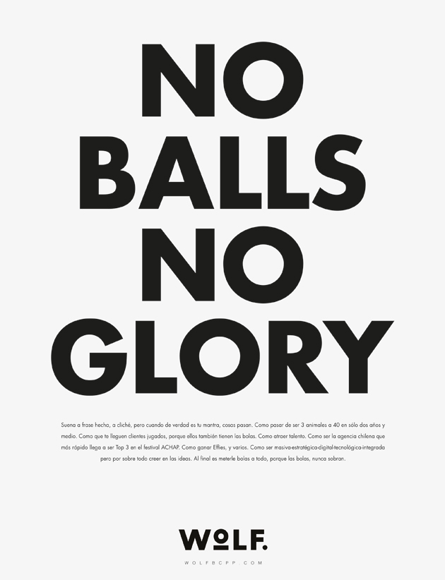 No balls no glory 