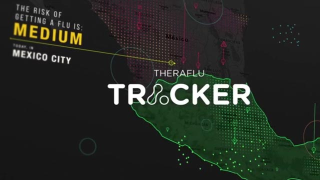 Caso - Theraflu Tracker