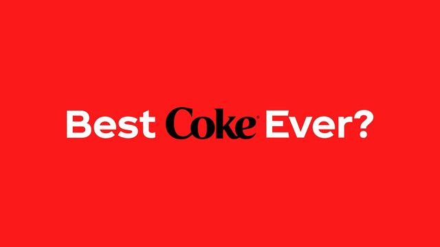 Best Coke Ever?