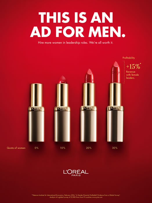 This ad is for men 1