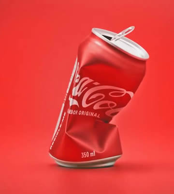 Coca-Cola usa su logo para inspirar a reciclar