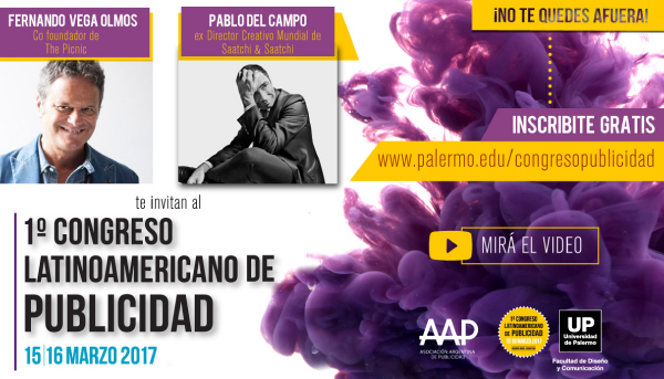 Llega el 1er Congreso Latinoamericano de Publicidad