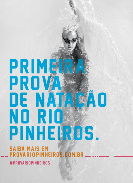 Menta lanza la primera prueba de natación de Rio Pinheiros