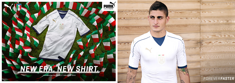 PUMA & FIGC presentaron la nueva camiseta oficial de Italia