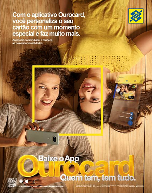 LewLara TBWA difunde el lanzamiento de la app Ourocard de Banco de Brasil