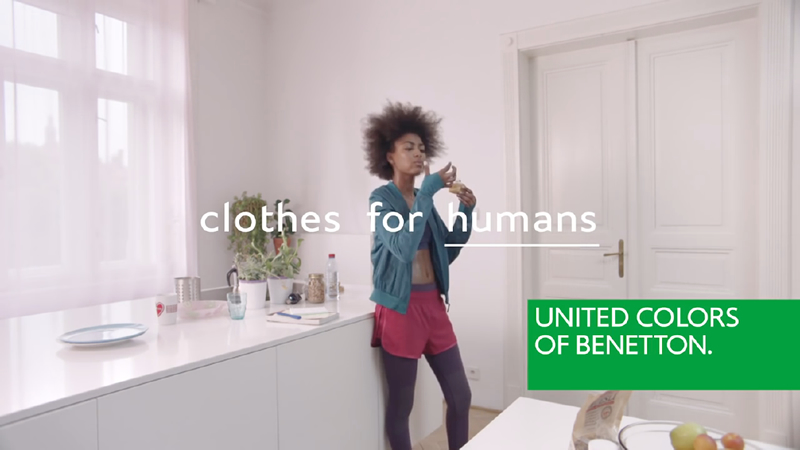 180 Amsterdam muestra que la ropa de Benetton está hecha para humanos