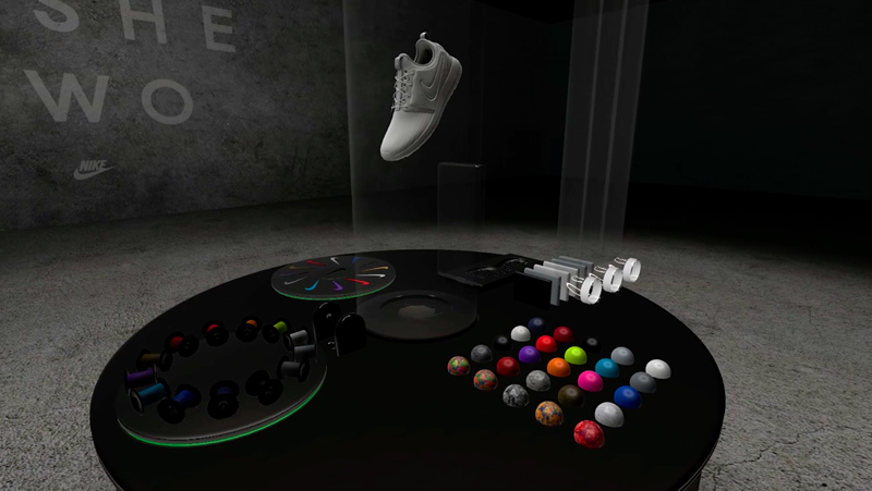 R/GA y Nike personalizan tus zapatillas mediante una experiencia de realidad virtual