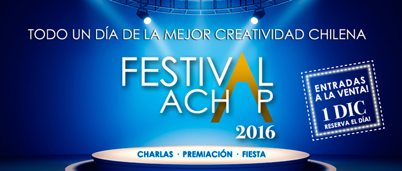 La creatividad chilena está en ACHAP