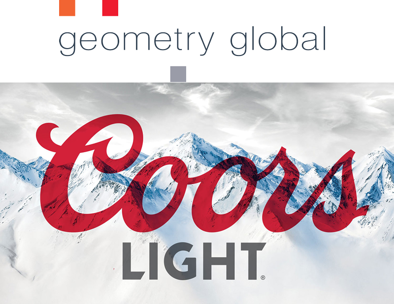 Geometry Global manejerá Coors Light