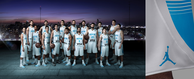 La Selección Argentina de basquetbol se viste con Jordan