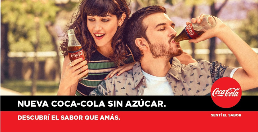 Coca-Cola Sin Azúcar, la nueva apuesta de la marca