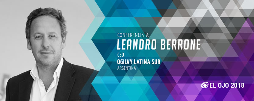 Leandro Berrone será Conferencista en El Ojo 2018