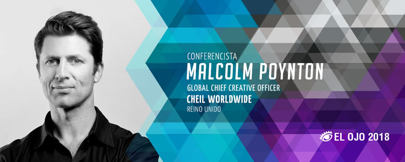 El Ojo 2018 presenta a Malcolm Poynton como Conferencista
