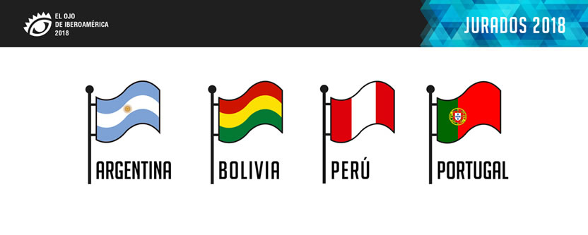 #ElOjo2018 presenta a todos los Jurados de Argentina, Bolivia, Perú y Portugal