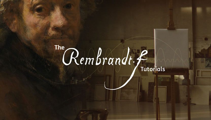 Rembrandt enseña a pintar con tutoriales