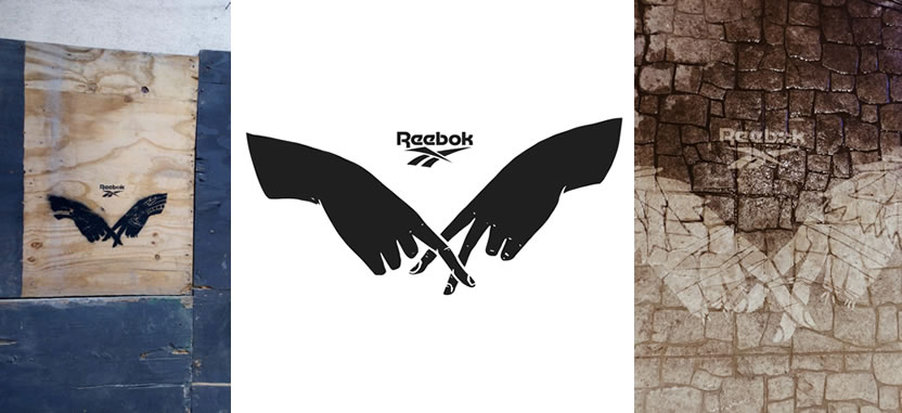 (anónimo) relanza el logo de Reebok