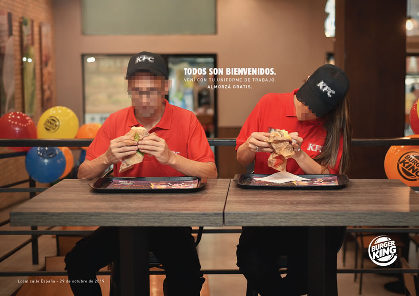 Burger King Paraguay y Garabato MullenLowe desafían a la competencia