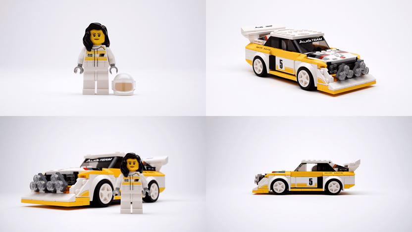 DDB, Audi y LEGO lanzaron #ElPilotoEsElla