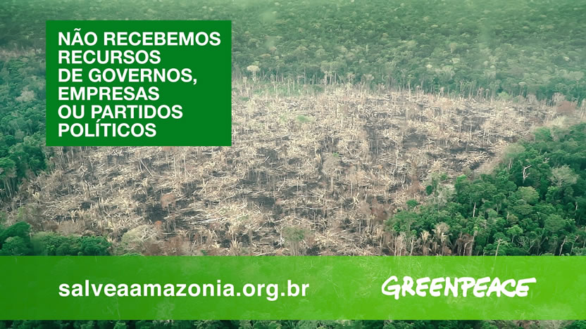 Repense estrena campaña para Greenpeace alertando sobre deforestación de la Amazonia