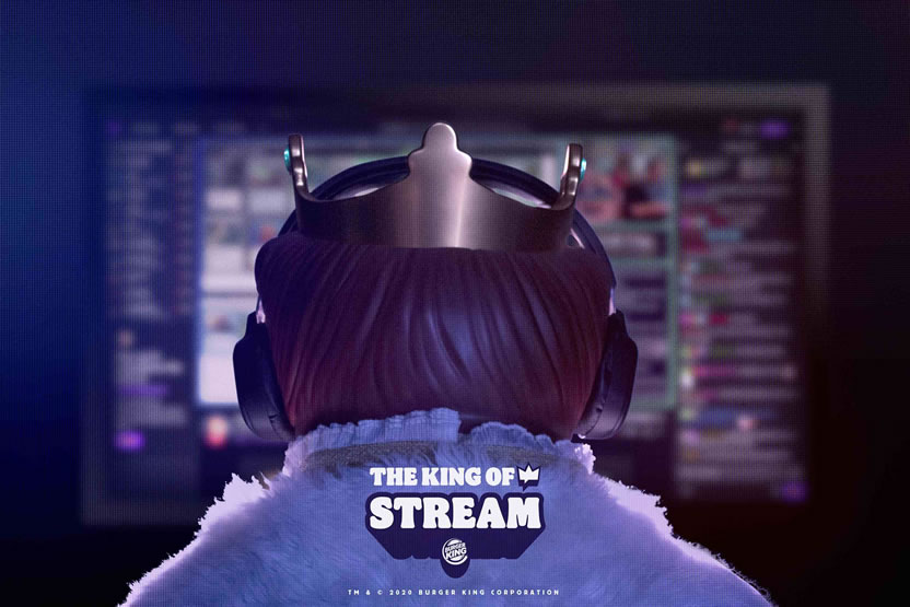 DAVID Madrid y Burger King usan el Twitch de los gamers para comunicar promociones