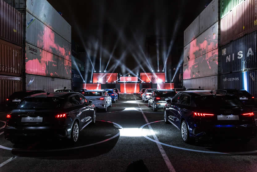 Audi y Bob Sinclair presentaron el nuevo A3 Sportback