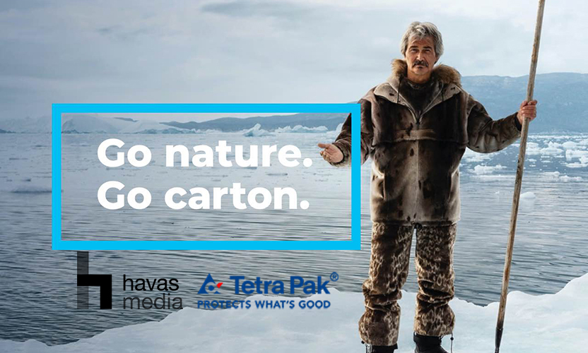 Havas Media trabajará junto a Tetra Pak en la campaña Go Nature. Go Carton