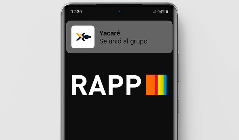Yacaré eligió a RAPP Argentina