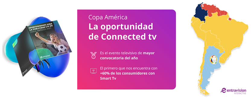 Marketing y Copa América 2021: Las oportunidades publicitarias de Connected TV