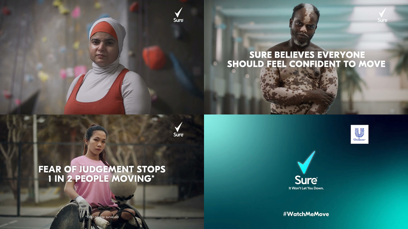 Unilever quiere romper el estereotipo de imagen de atletas con Watch me move