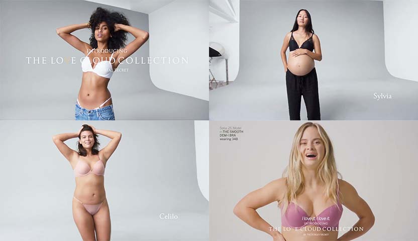 Victoria Secret sigue apostando por la inclusión y la diversidad en su nueva colección