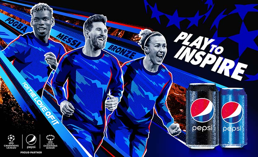 Pepsi junto a Messi celebra el futuro del fútbol