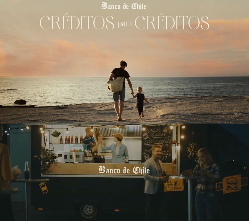 BBDO y Banco de Chile: Créditos para Créditos