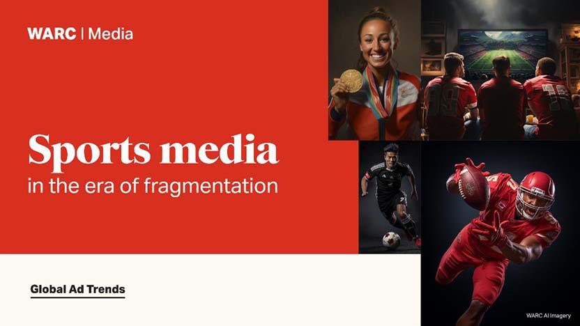 WARC Media lanza su informe sobre medios deportivos en la era de la fragmentación