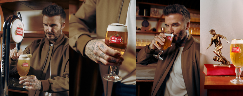Stella Artois elige a David Beckham para protagonizar Un sabor que vale más
