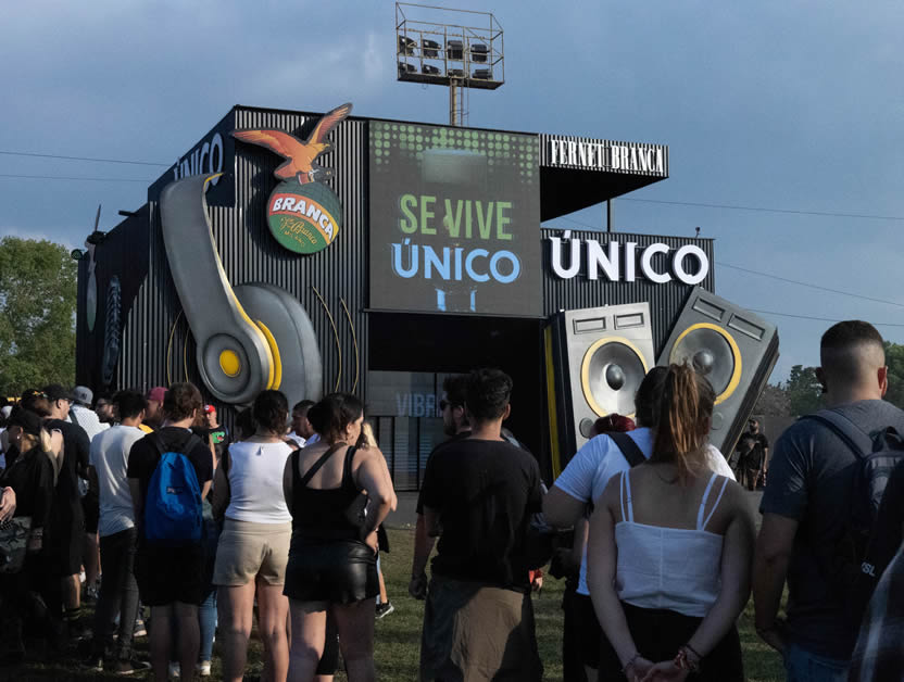 El Lollapalooza sonó único con una innovadora propuesta de Fernet Branca