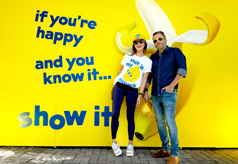 Bullet y Chiquita celebran Día de la Banana