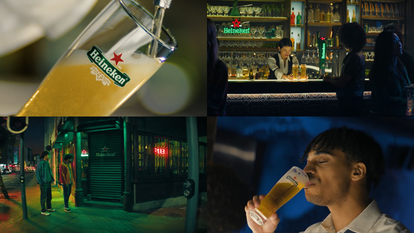 LePub captura la sensación del primer sorbo de Heineken