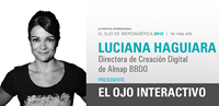 Luciana Haguiara, DC Digital de Almap BBDO será Presidente de El Ojo Interactivo