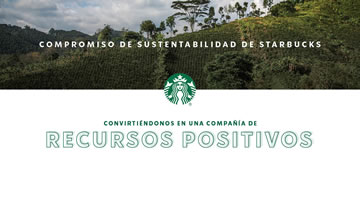Starbucks se compromete a un futuro de recursos positivos