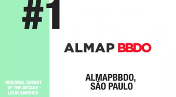 LIONS Live: Almap BBDO se consagra como la Agencia de la Década de Latinoamérica