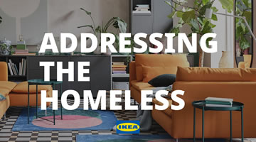 IKEA le da direcciones a personas sin hogar