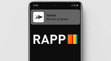 Yacaré eligió a RAPP Argentina