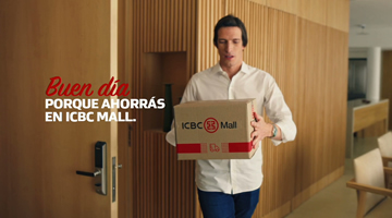 VMLY&R crea Tenés un buen día para ICBC, protagonizada por Iván de Pineda