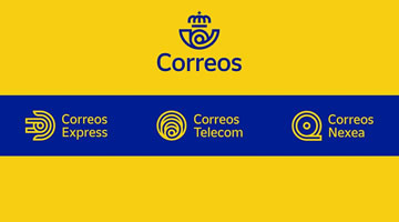 Correos España actualiza la identidad de sus filiales Express, Nexea y Telecom