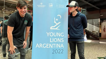 Gastón Larroca y José Escanes de +WT ganan el Young Lions Argentina 2022