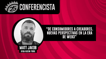 Matt Jakob de R/GA NY nuevo conferencista de El Ojo de Iberoamérica