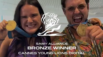 SAMY Alliance ganó bronce en Cannes