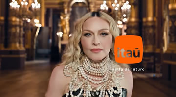 Madonna celebra los 100 años de Banco Itaú