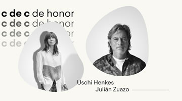 Uschi Henkes y Julián Zuazo, c de c de Honor