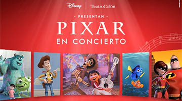 Función distendida de Pixar en Concierto en el Teatro Colón